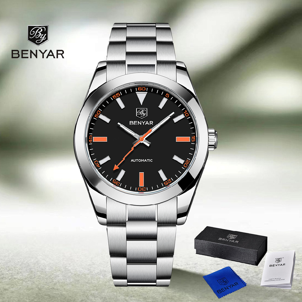 Fashion Mens Watches - 2026 New BENYAR DESIGN Brand Fashion