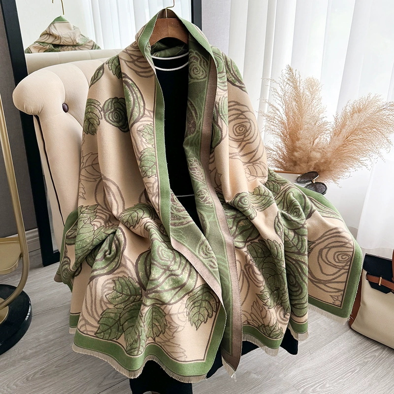 Mens Fashion Poncho - Women Men Autumn Winter Retro Cashmere