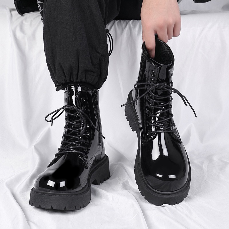 Fashion Men'S Boots - Men's High Top Boots High Quality