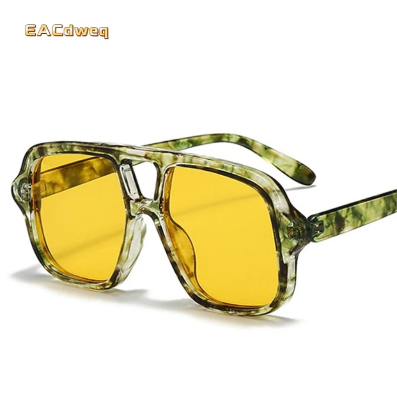 Men'S Fashion Old Money - Popular Fashion Double Bridges Square Men
