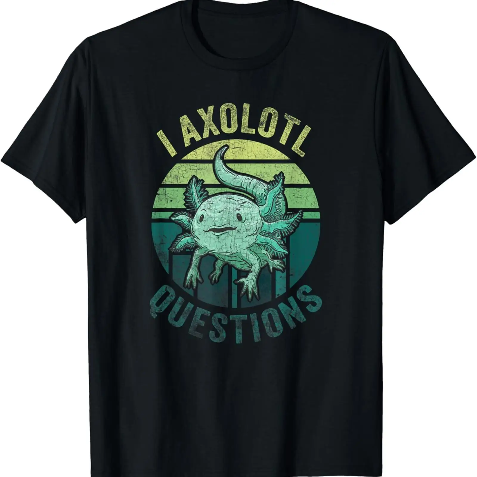 Men'S Fashion Questions - I Axolotl Questions Retro Funny Cute