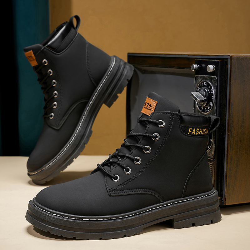 Fashion Men'S Boots - 2025 Men's New Classic Mid-Cut Boots
