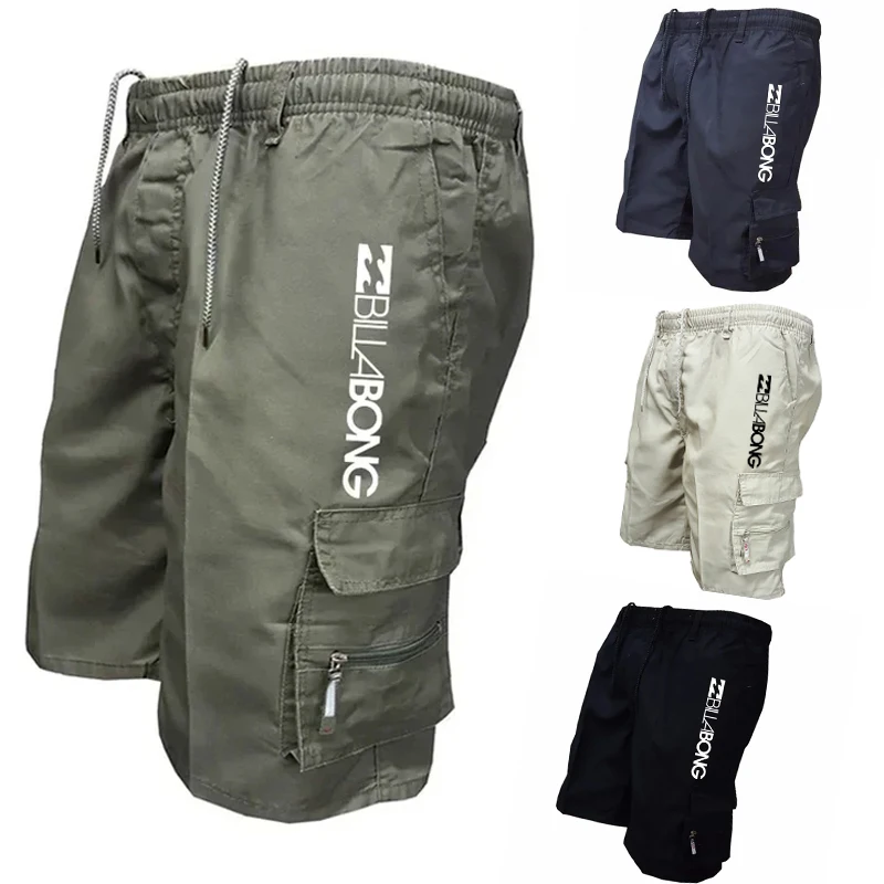 Mens Fashion Workwear - Men's Fashion Multi-Pocket Running Shorts Summer