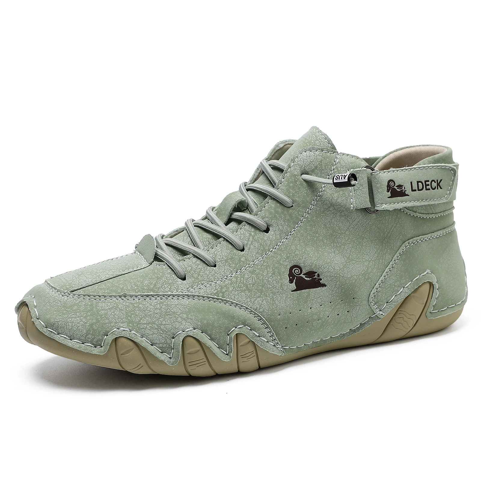 Men'S Fashion News - Men's Genuine Leather Shoes Ankle Boots