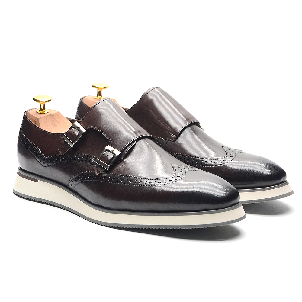 Oxford Shoes Brogue - European Luxury Mens Sneakers Genuine Leather