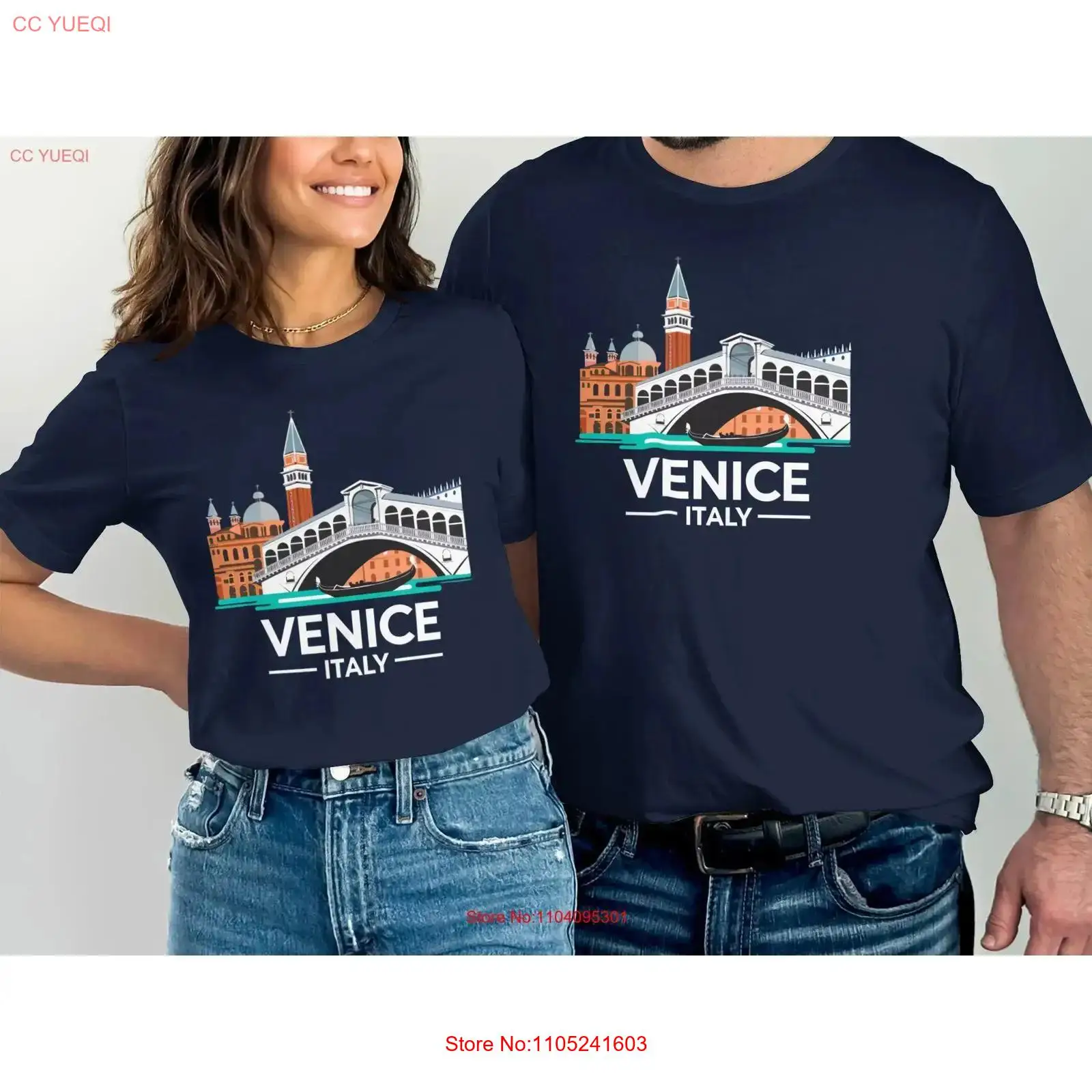 Men'S Fashion Venice Italy - VENICE ITALY SHIRT for Her Him