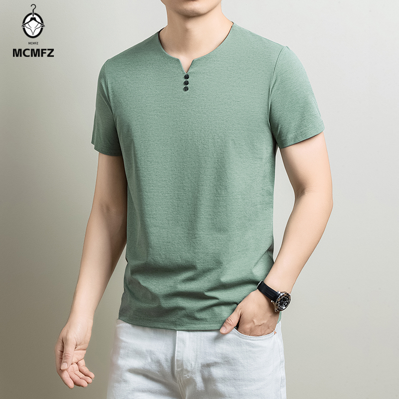 Men'S Fashion 2025 - Mens Basic Henley T Shirt Comfortable