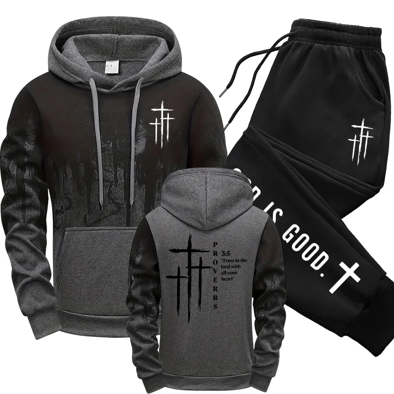 Men'S Fashion Outfits - Autumn Winter Daily Casual Sports Jogging