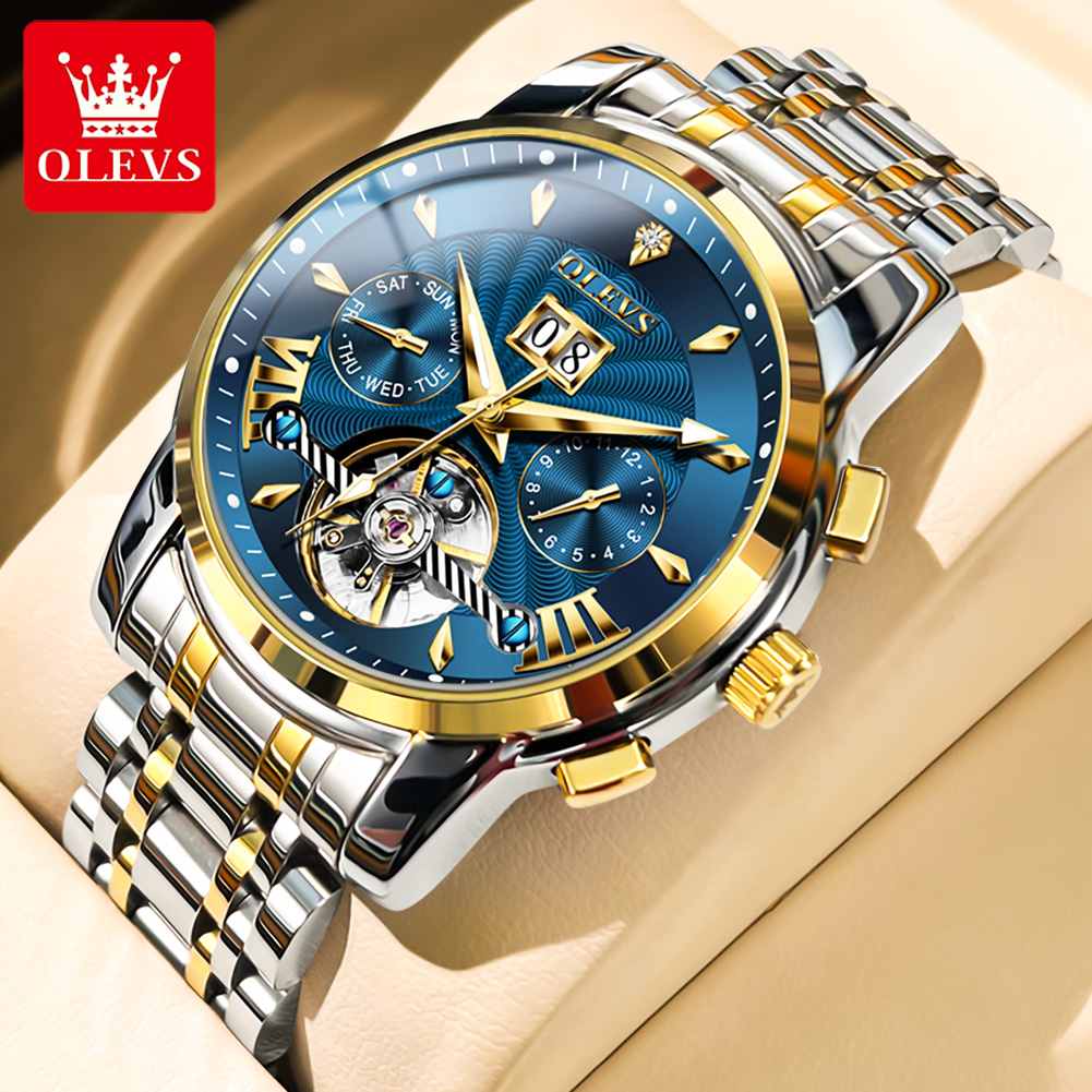 Mens Fashion Week - OLEVS Men Watches Luxury Fashion Fine