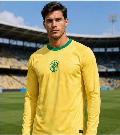Men'S Fashion Outfits - Brazil 2026 Commemorative Edition 3D Printed