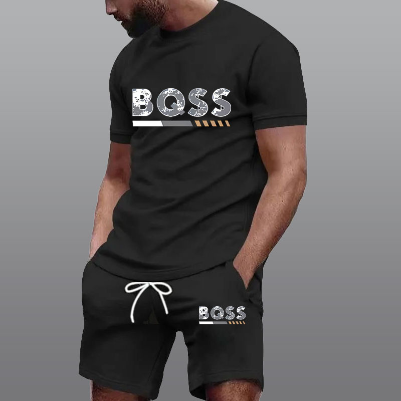 Mens Fashion Workwear - Summer Sportswear Men's Suit Fashion Two-Piece