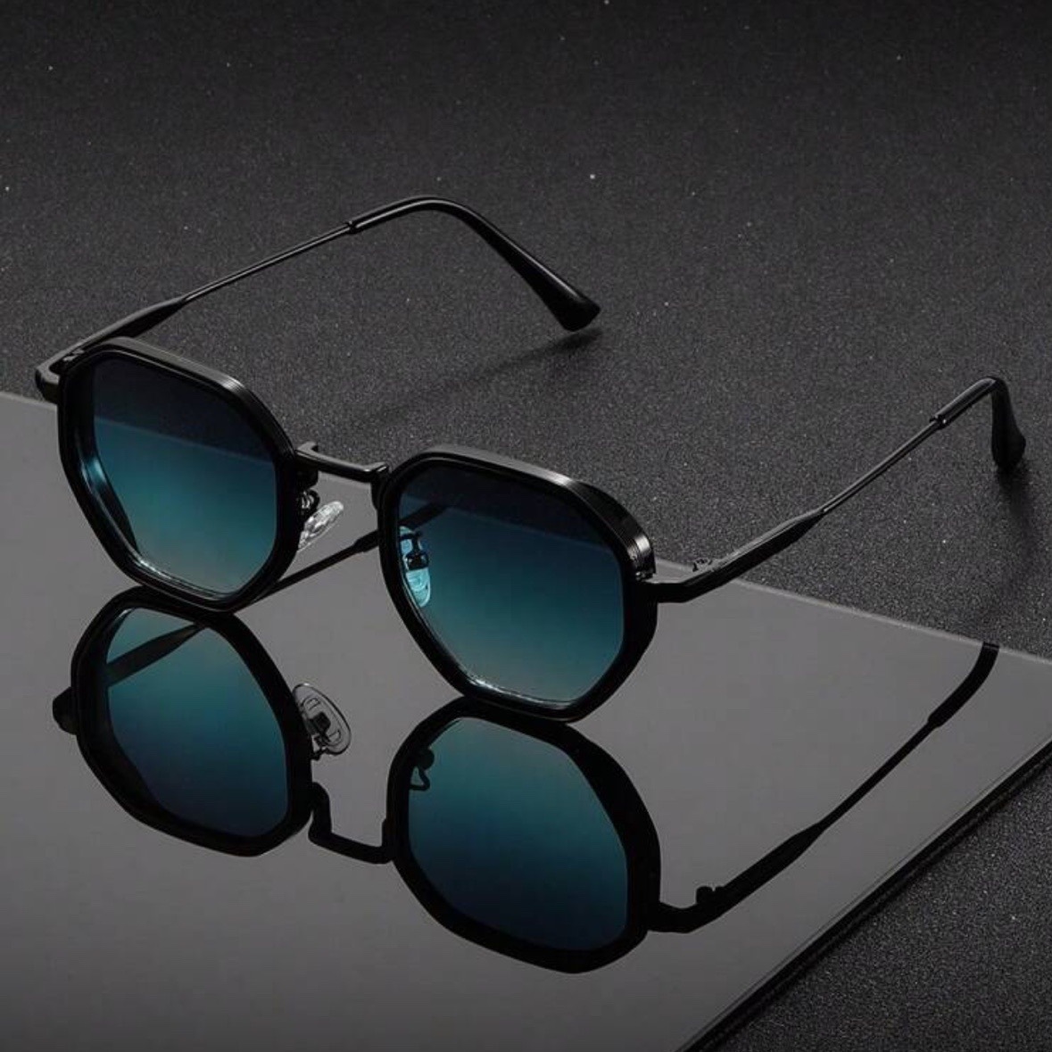 Men'S Fashion Old Money - 1 Pair Unisex Round Metal Fashionable