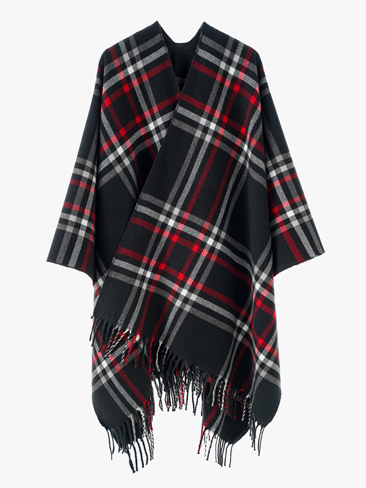 Winter Women Men Scarf Layers  - Mens Fashion Poncho 评论和价格
