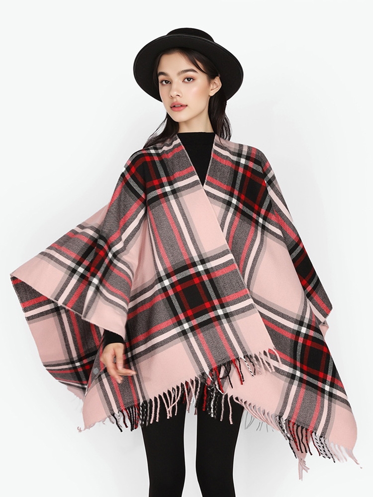 Winter Women Men Scarf Layers  - Mens Fashion Poncho 评论和价格