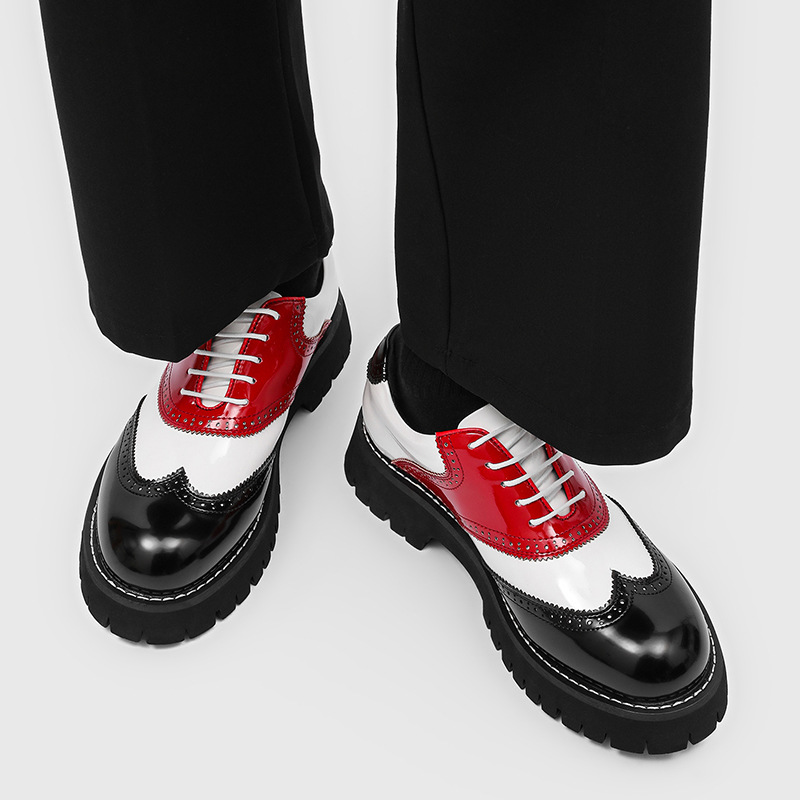 men's fashion hip hop rock pla - Oxford Shoes Brogue 评论和价格