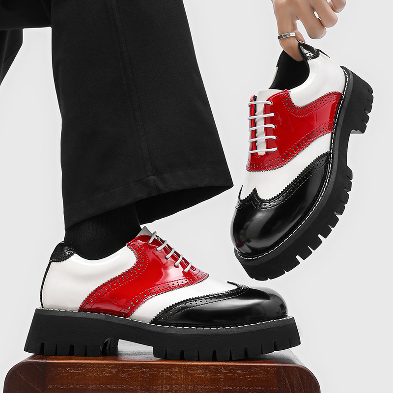 men's fashion hip hop rock pla - Oxford Shoes Brogue 评论和价格