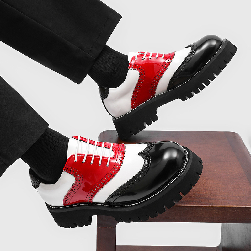 men's fashion hip hop rock pla - Oxford Shoes Brogue 评论和价格
