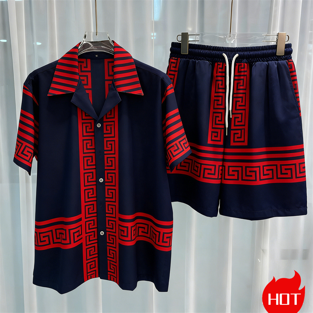 Digital printed men's set fash - Mens Fashion Workwear 评论和价格