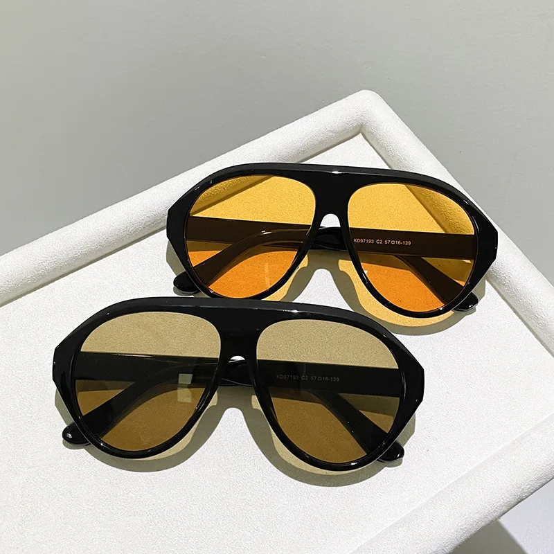 Fashion Oversized Pilot Sungla - Men'S Fashion Old Money 评论和价格