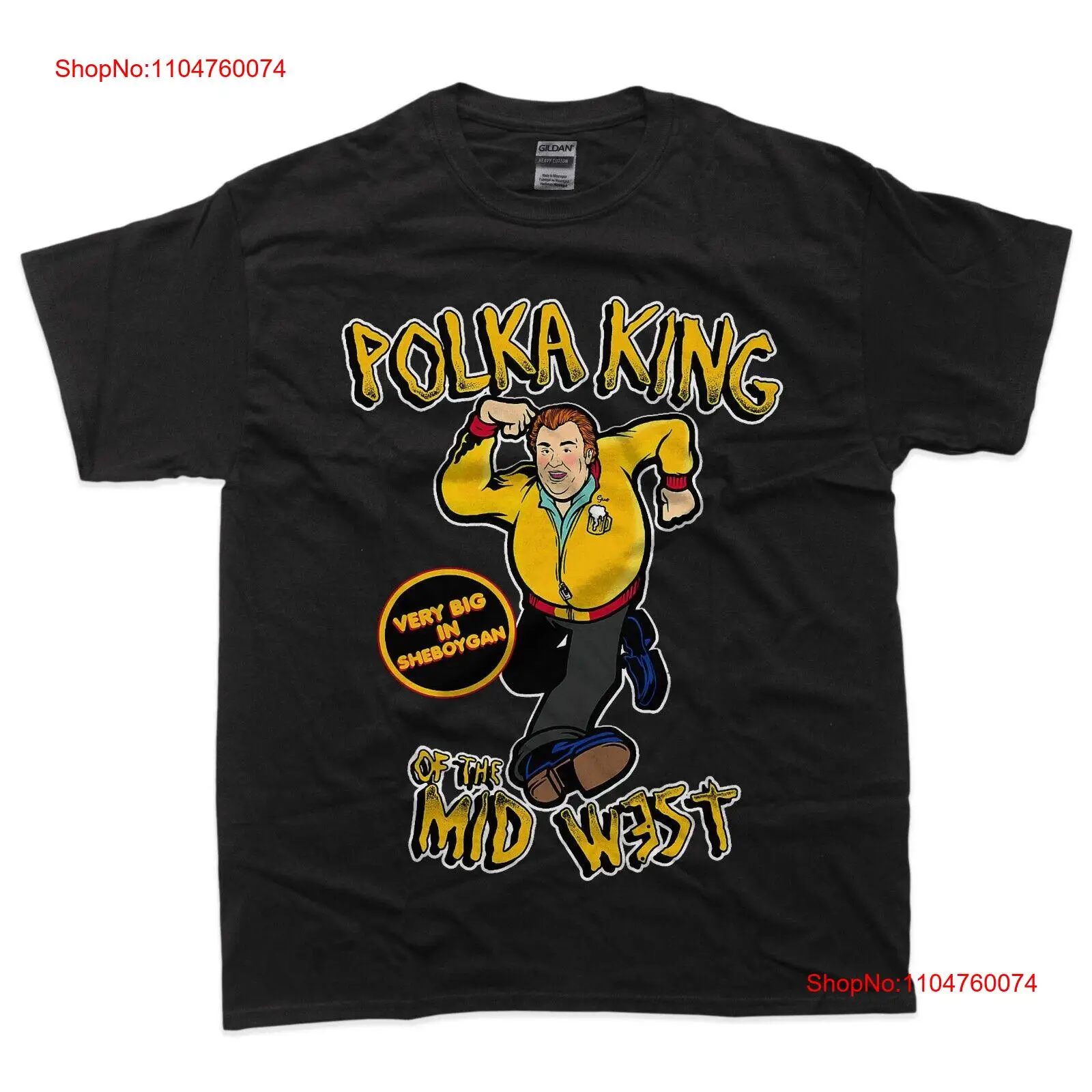 POLKA KING OF THE MIDWEST T Sh - Men Fashion King 评论和价格