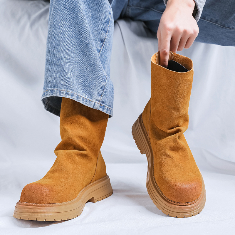 men's fashion punk rock high p - Men'S Fashion News 评论和价格