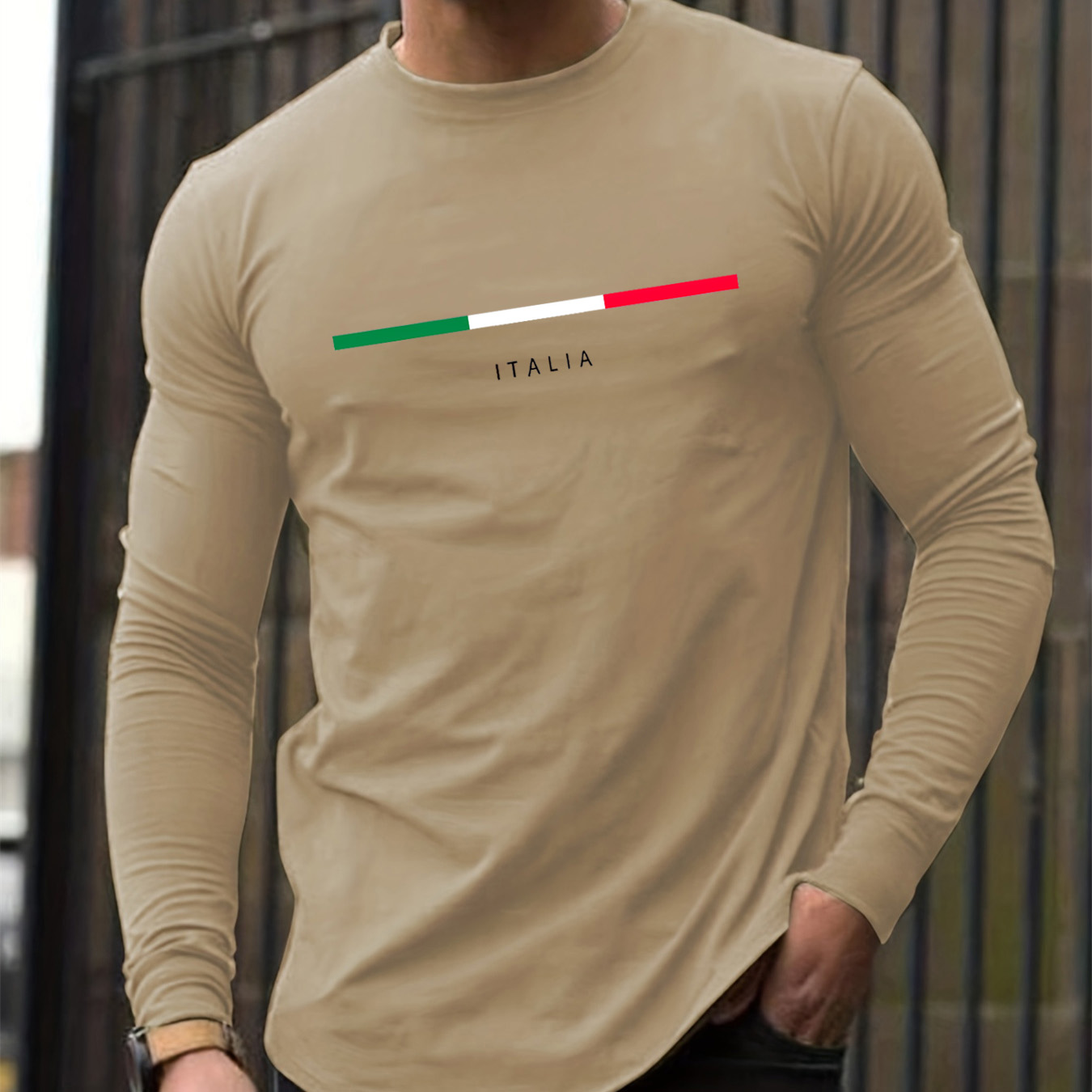 100% pure cotton men's long sl - Men'S Fashion 2025 评论和价格