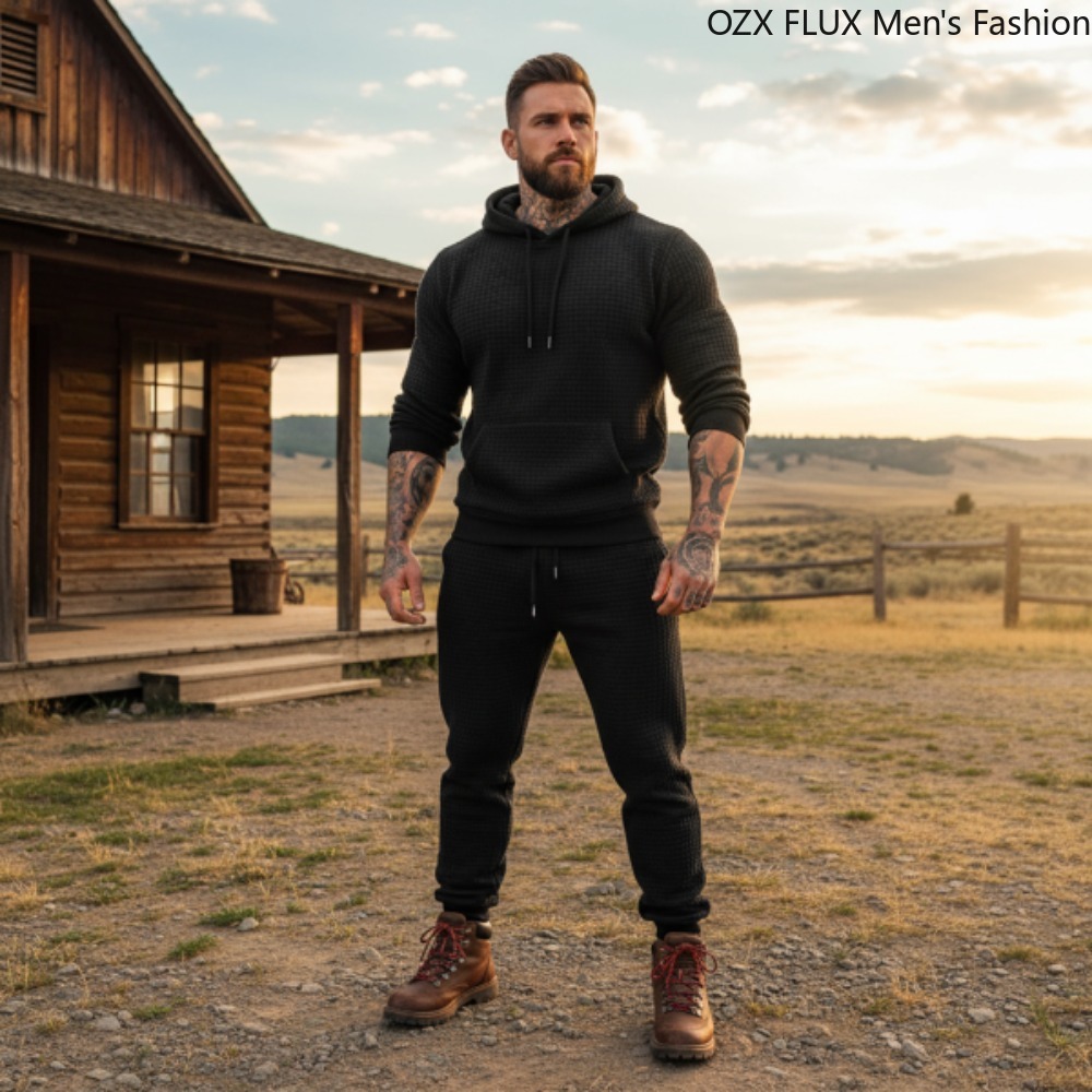 3xl Autumn Winter Men 2-pcs Fa - Men'S Fashion Outfits 评论和价格