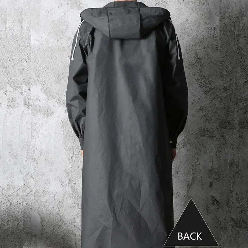 Black Fashion Adult Waterproof - Mens Fashion Poncho 评论和价格