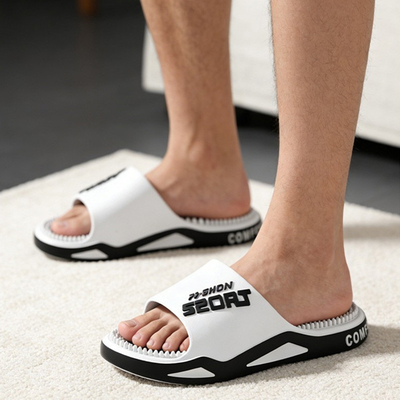 New Men Slippers Massage Slipp - Men'S Fashion News 评论和价格