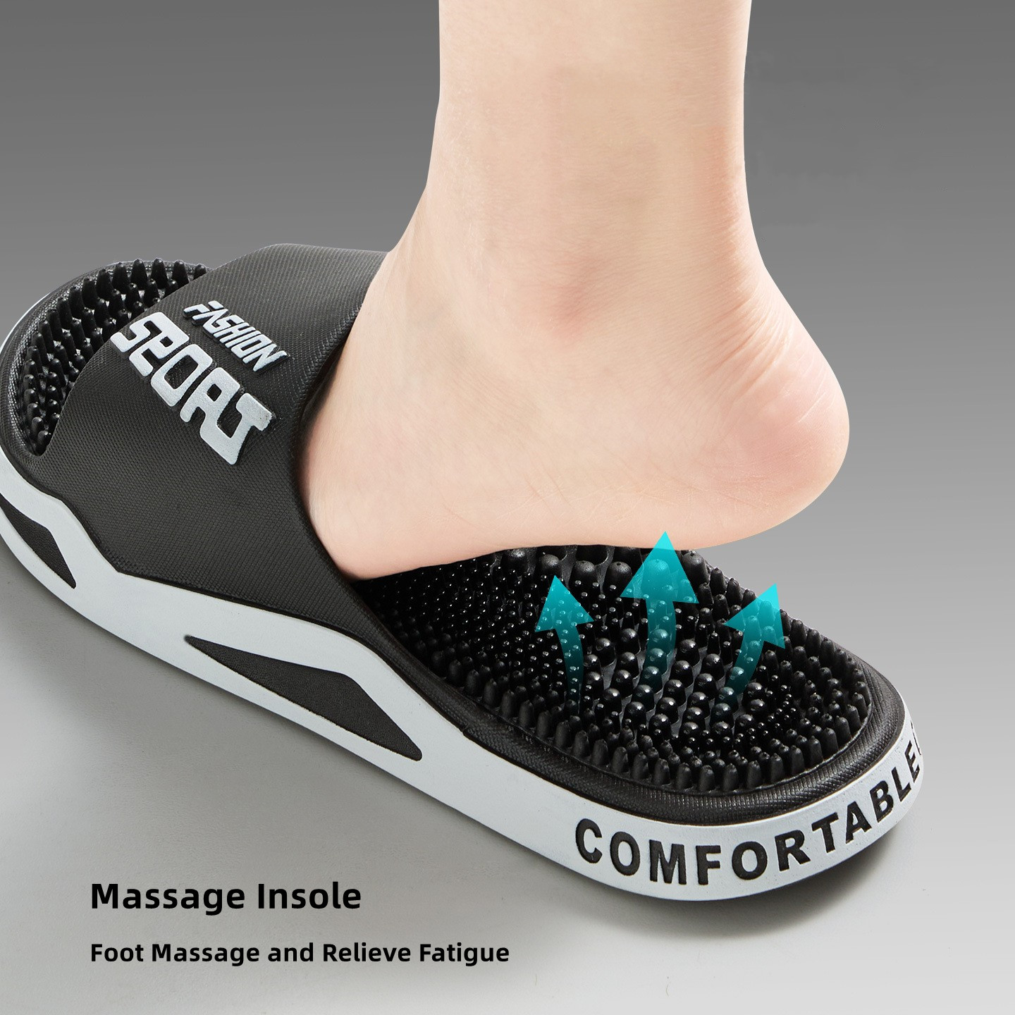 New Men Slippers Massage Slipp - Men'S Fashion News 评论和价格