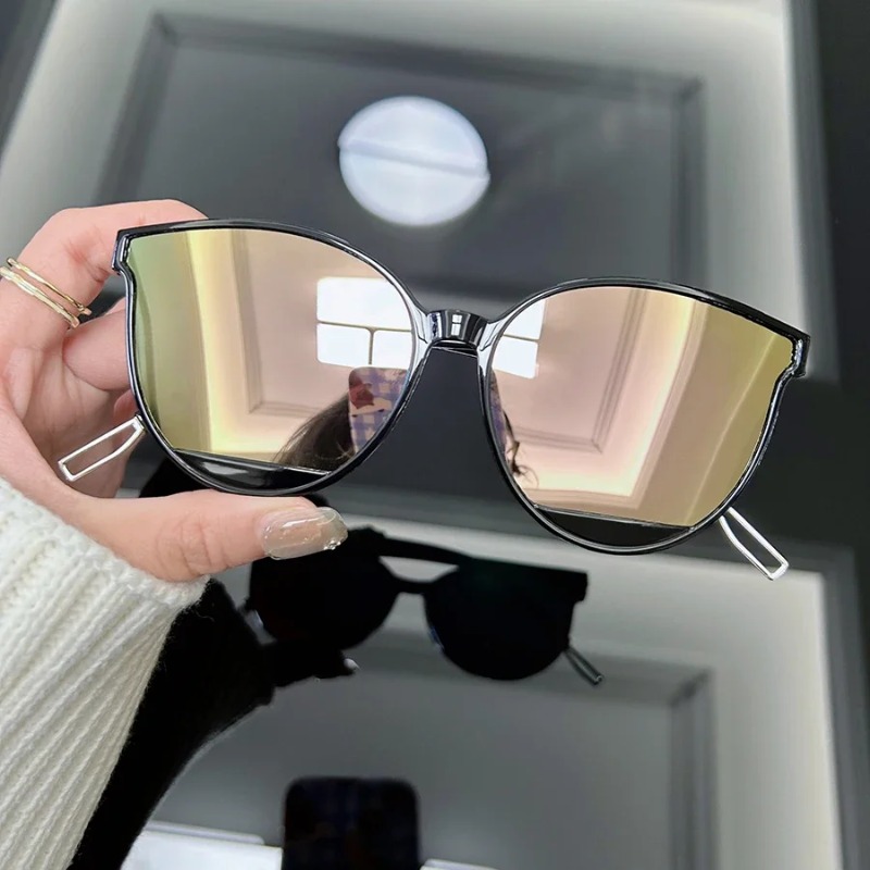 Cat Eye Vintage Sunglasses Wom - Men'S Fashion Old Money 评论和价格