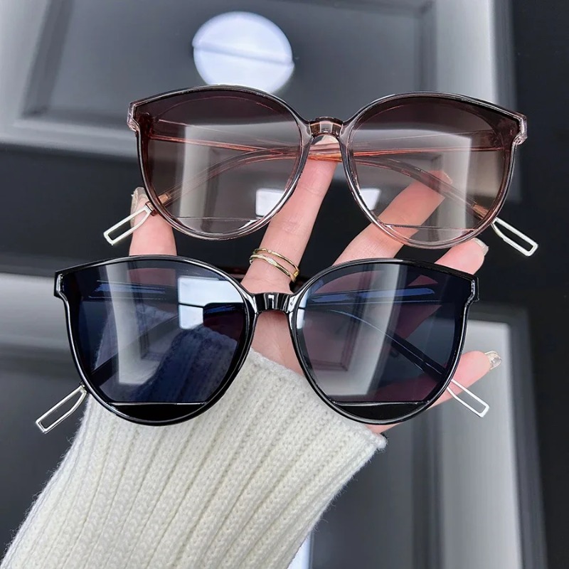 Cat Eye Vintage Sunglasses Wom - Men'S Fashion Old Money 评论和价格