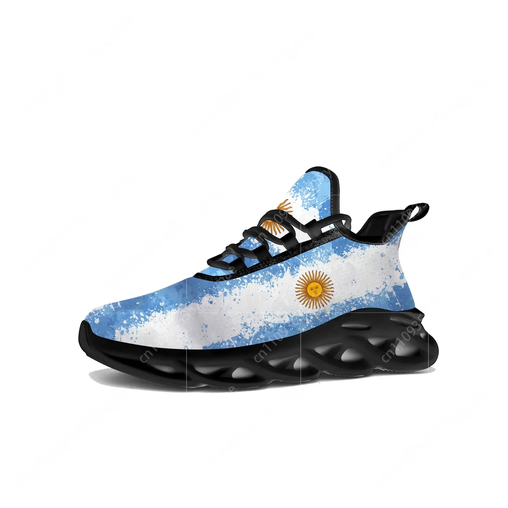 Argentine Flag Flats Sneakers  - Mens Fashion Week 评论和价格