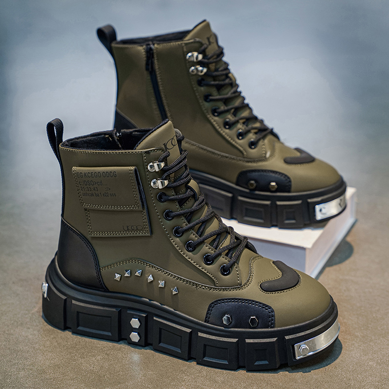 Comfortable and Breathable Men - Fashion Men'S Boots 评论和价格