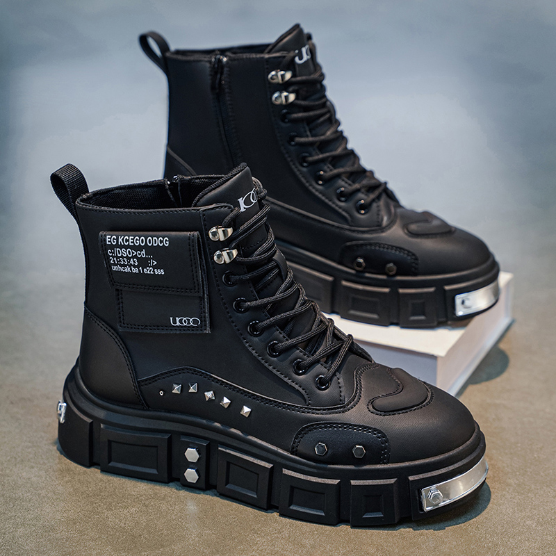 Comfortable and Breathable Men - Fashion Men'S Boots 评论和价格