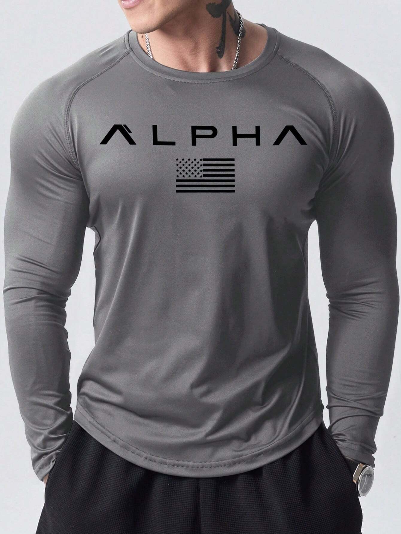New men's long-sleeved T-shirt - Men'S Fashion 2025 评论和价格