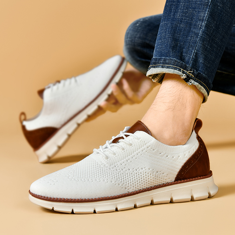 Men Casual Shoes Classic Breat - Oxford Shoes Brogue 评论和价格