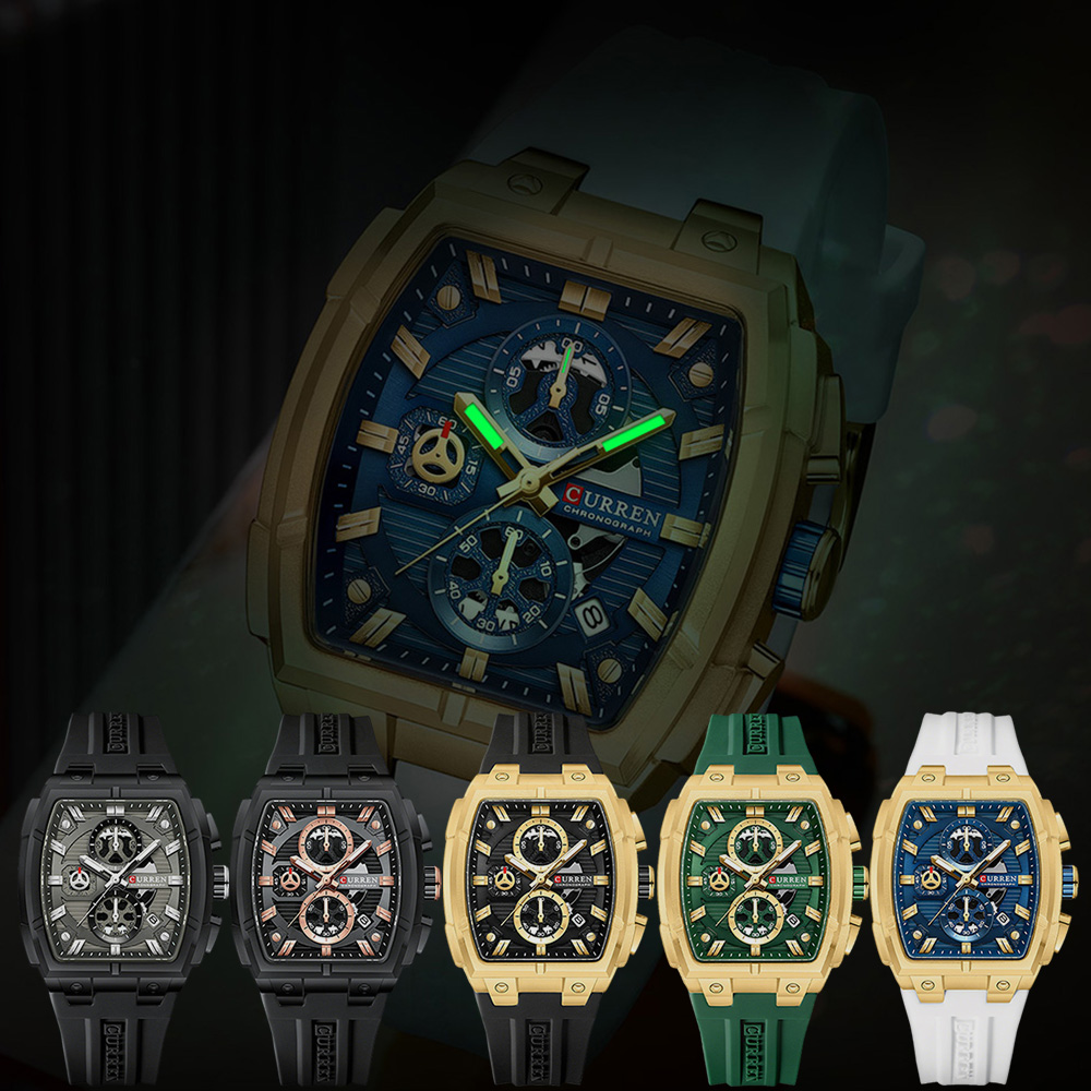 CURREN Luxury Vintage Watch fo - Fashion Mens Watches 评论和价格