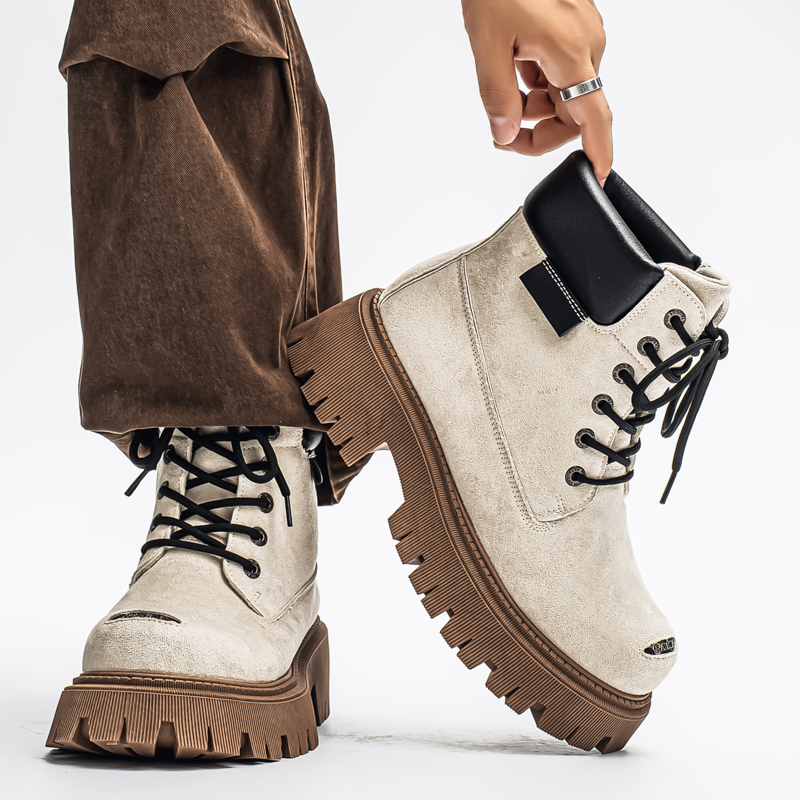 Classic High Top Boots Outdoor - Fashion Men'S Boots 评论和价格