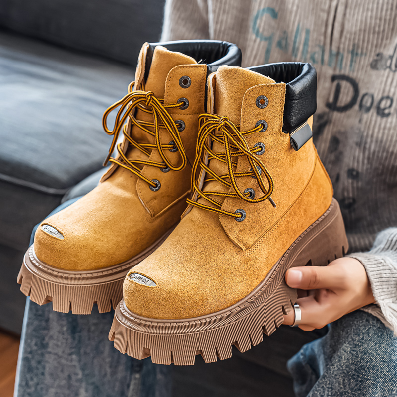 Classic High Top Boots Outdoor - Fashion Men'S Boots 评论和价格