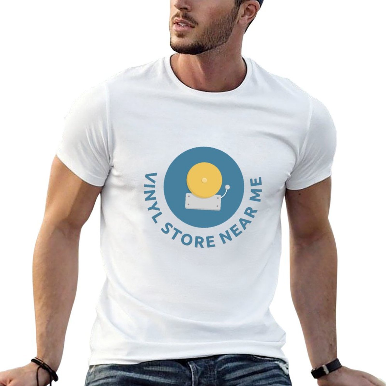 Vinyl store near me Tshirt T-S - Men'S Fashion Near Me 评论和价格