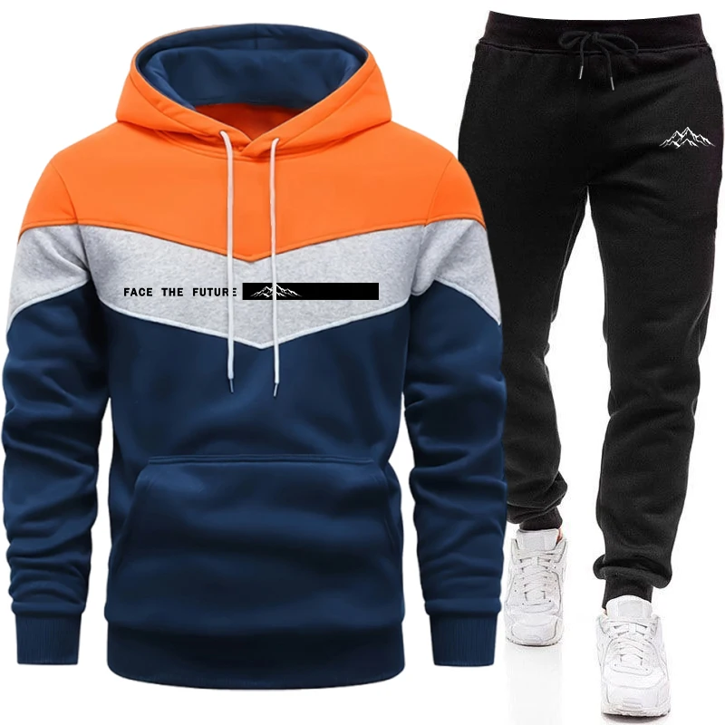 New Men's Tracksuit Fall Winte - Men'S Fashion Outfits 评论和价格