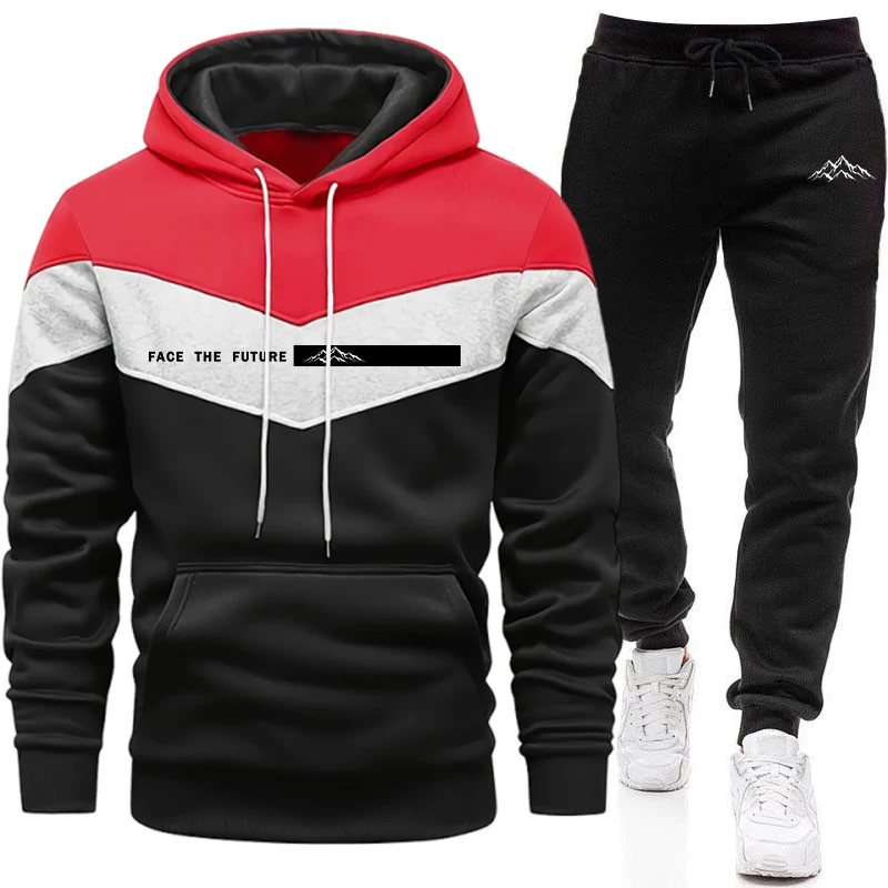 New Men's Tracksuit Fall Winte - Men'S Fashion Outfits 评论和价格