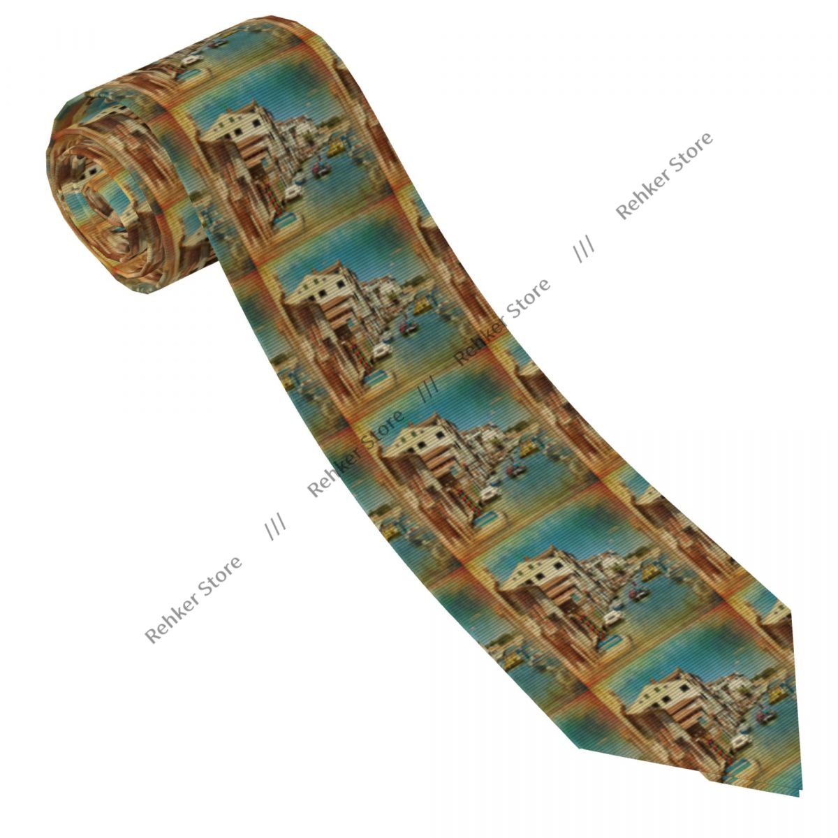 Formal Skinny Neckties Classic - Men'S Fashion Venice Italy 评论和价格