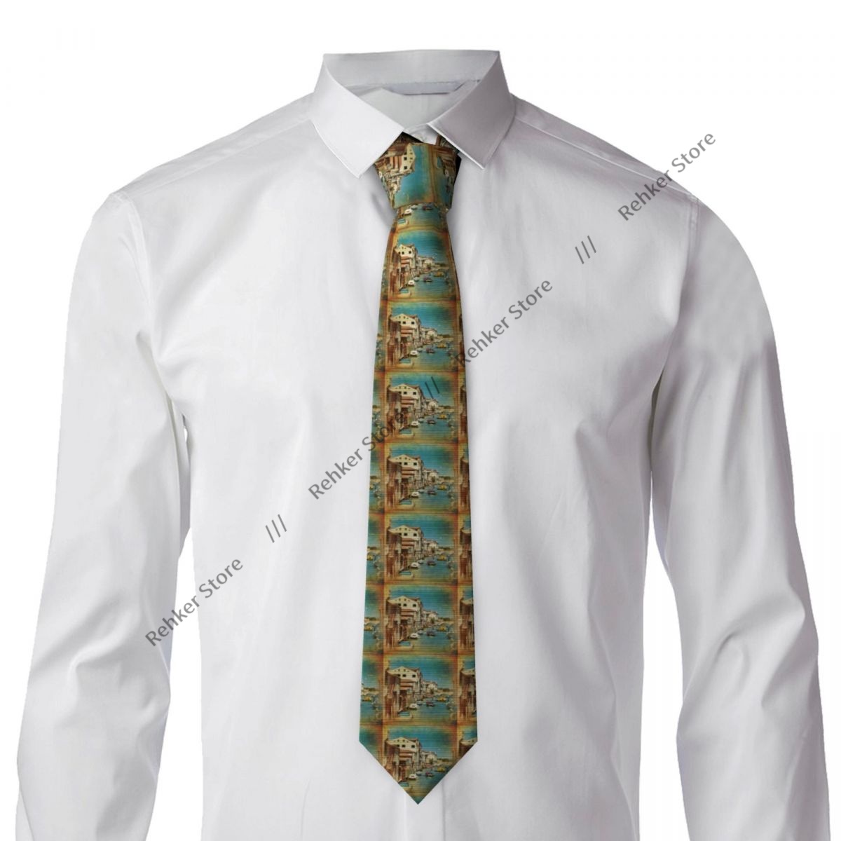 Formal Skinny Neckties Classic - Men'S Fashion Venice Italy 评论和价格
