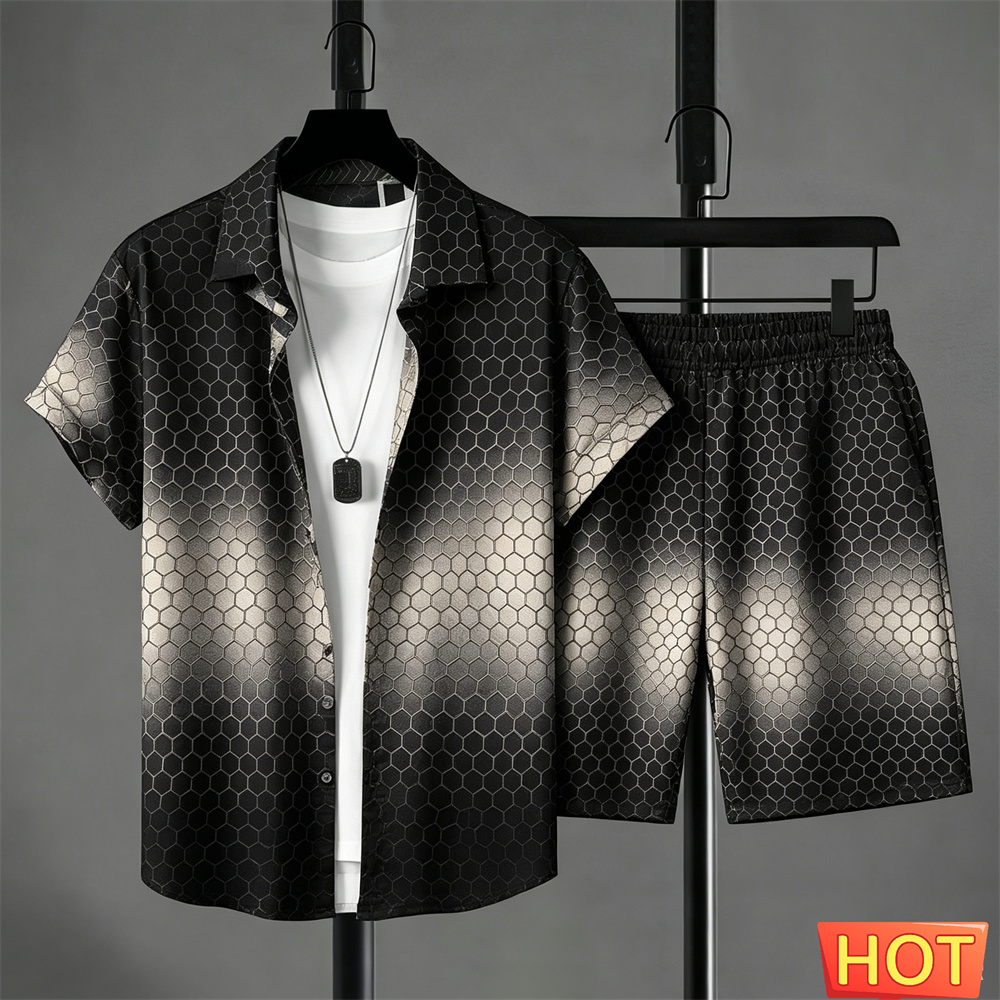 Summer Outfits Man Shirt Set G - Men'S Fashion Outfits 评论和价格