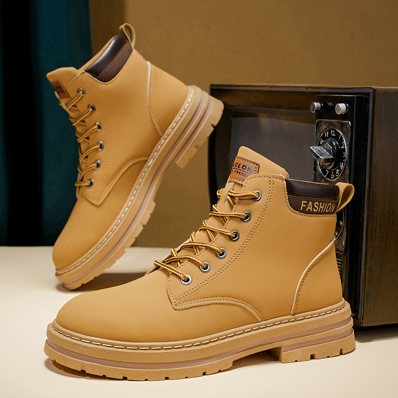 2025 Men's New Classic Mid-Cut - Fashion Men'S Boots 评论和价格