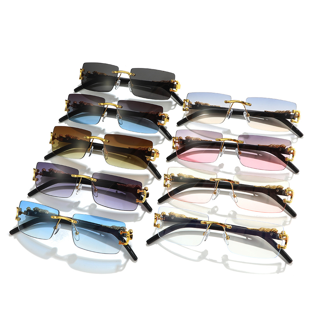 1PCS Fashion Vintage Rimless S - Men'S Fashion Old Money 评论和价格