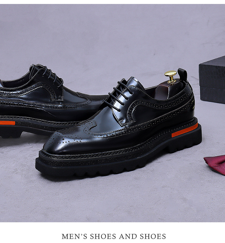 Men's Brogue Platform Oxford S - Oxford Shoes Brogue 评论和价格