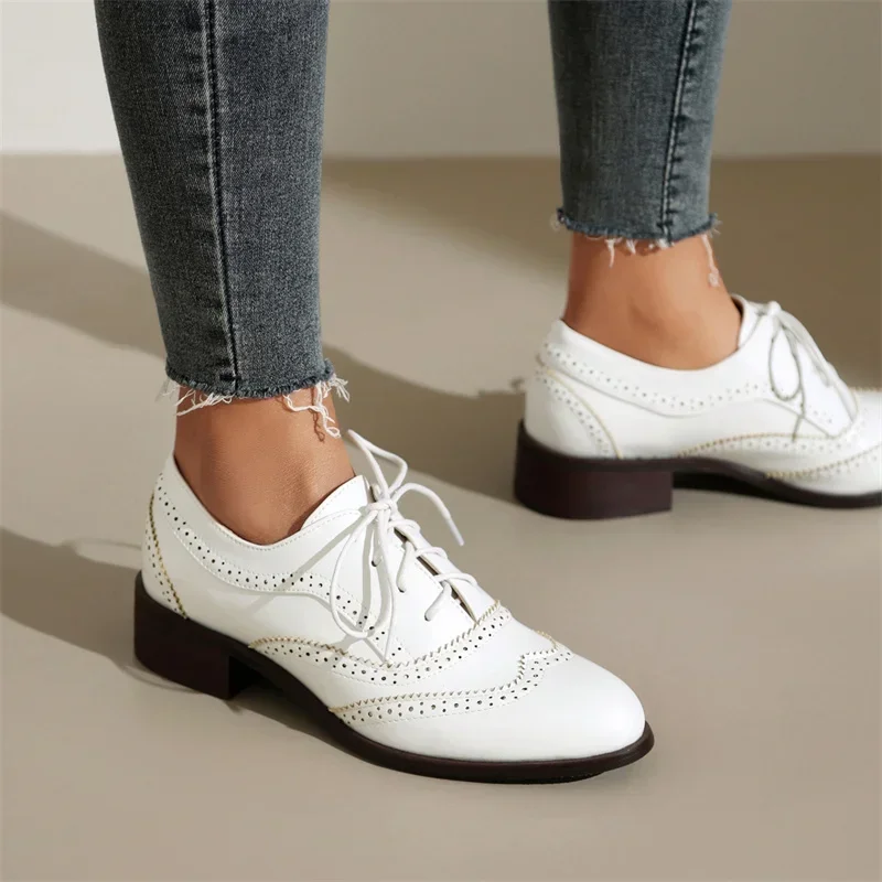 British Flats Women Oxfords Mi - Oxford Shoes Brogue 评论和价格